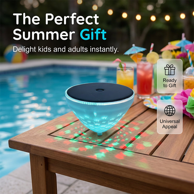 Solar Floating Pool Light with Fish Projection