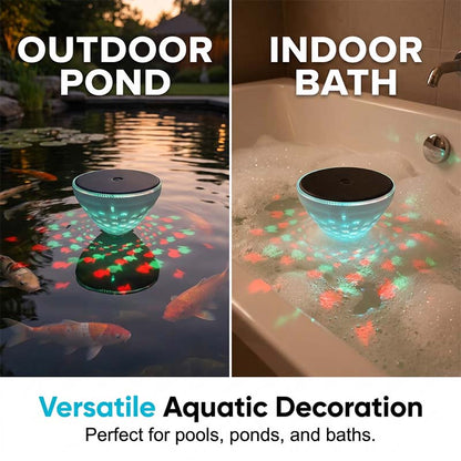 Solar Floating Pool Light with Fish Projection