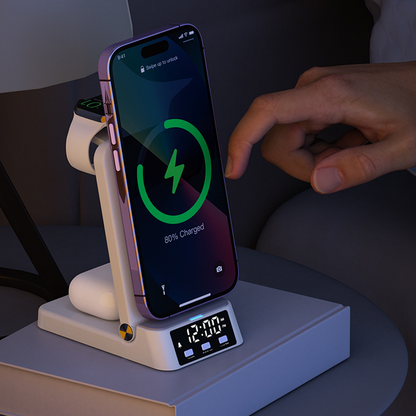 ⏳🔥LIMITED-TIME 50% OFF! 🌈3-in-1 Fast Wireless Charger Stand