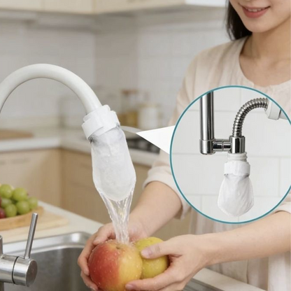 🚰 50% OFF NOW! 🧼 Anti-Splash Kitchen Faucet Filter for Sediment & Rust Removal – 360° swivel & easy install – Reduces chlorine smell, fits most faucets – cleaner water & less mess 💧