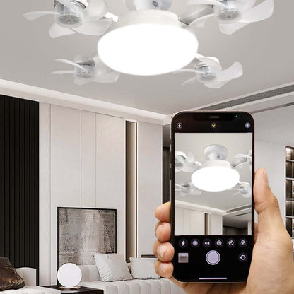 Cotitoc™🌀New E27 Socket Ceiling Fan Light – 2‑in‑1 Silent LED Fan with Remote Control, Energy‑Saving Cooling & Lighting Combo for Home Bedroom