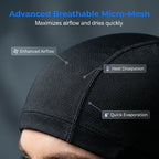 Breathable Outdoor Skull Cap with Neck Cover