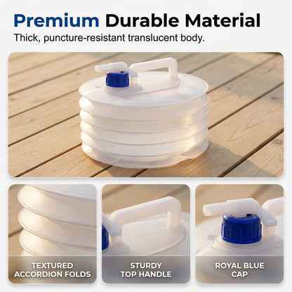 📢📢50% OFF !! ⏰Collapsible Water Container with Spigot