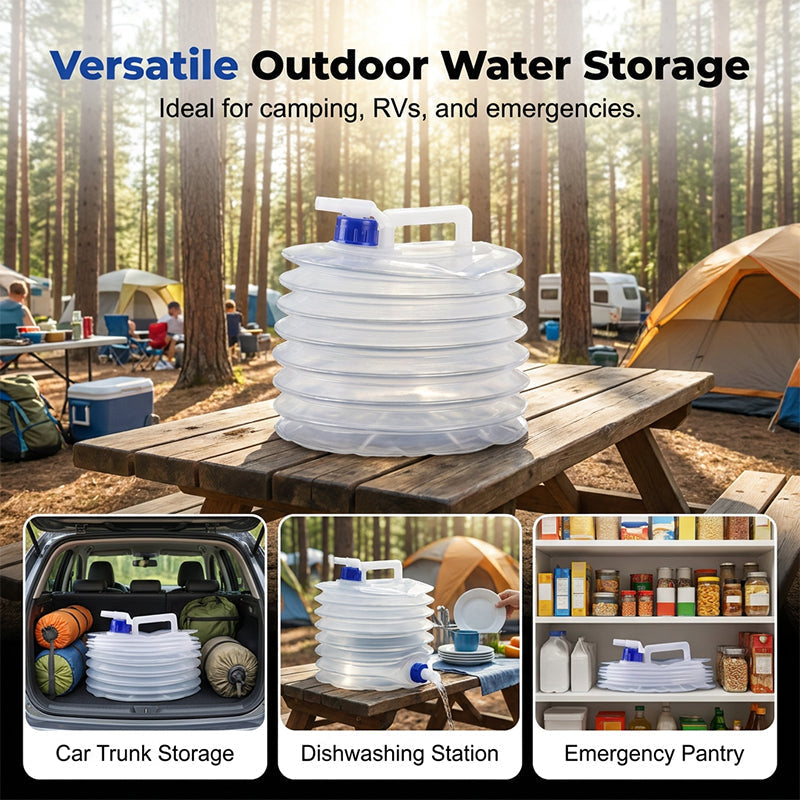 📢📢50% OFF !! ⏰Collapsible Water Container with Spigot