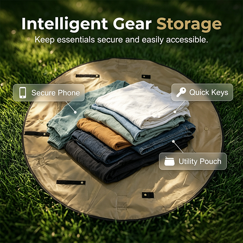 🧺✨ 2-in-1 Convertible Picnic Mat Tote Bag – Portable Large-Capacity Travel Storage Handbag ✈️📦 | Now 60% Off 🔥
