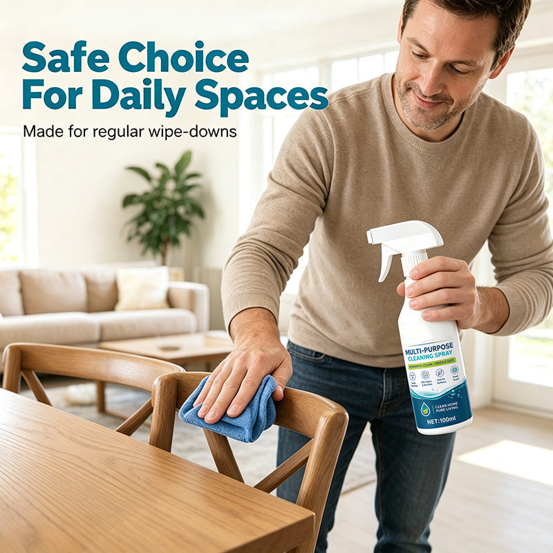 Multi-Purpose Household Cleaning Spray - All-Surface Fast Stain Remover ✨🏡