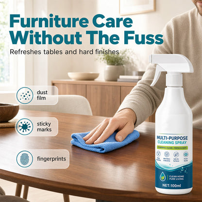 Multi-Purpose Household Cleaning Spray - All-Surface Fast Stain Remover ✨🏡