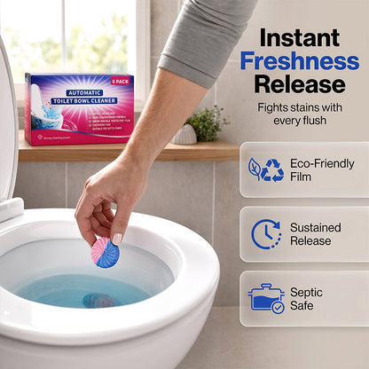 ✨2026 Sale — Over 50,000 Sold!💥Automatic Toilet Bowl Cleaner Tablets for Stain and Odor Removal