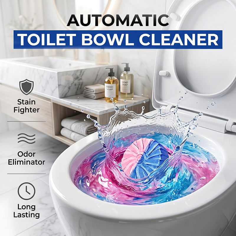 ✨2026 Sale — Over 50,000 Sold!💥Automatic Toilet Bowl Cleaner Tablets for Stain and Odor Removal