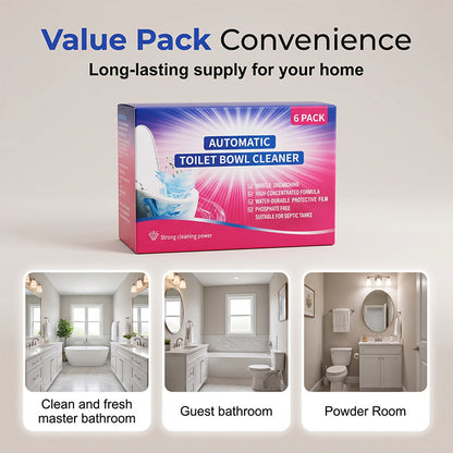 ✨2026 Sale — Over 50,000 Sold!💥Automatic Toilet Bowl Cleaner Tablets for Stain and Odor Removal