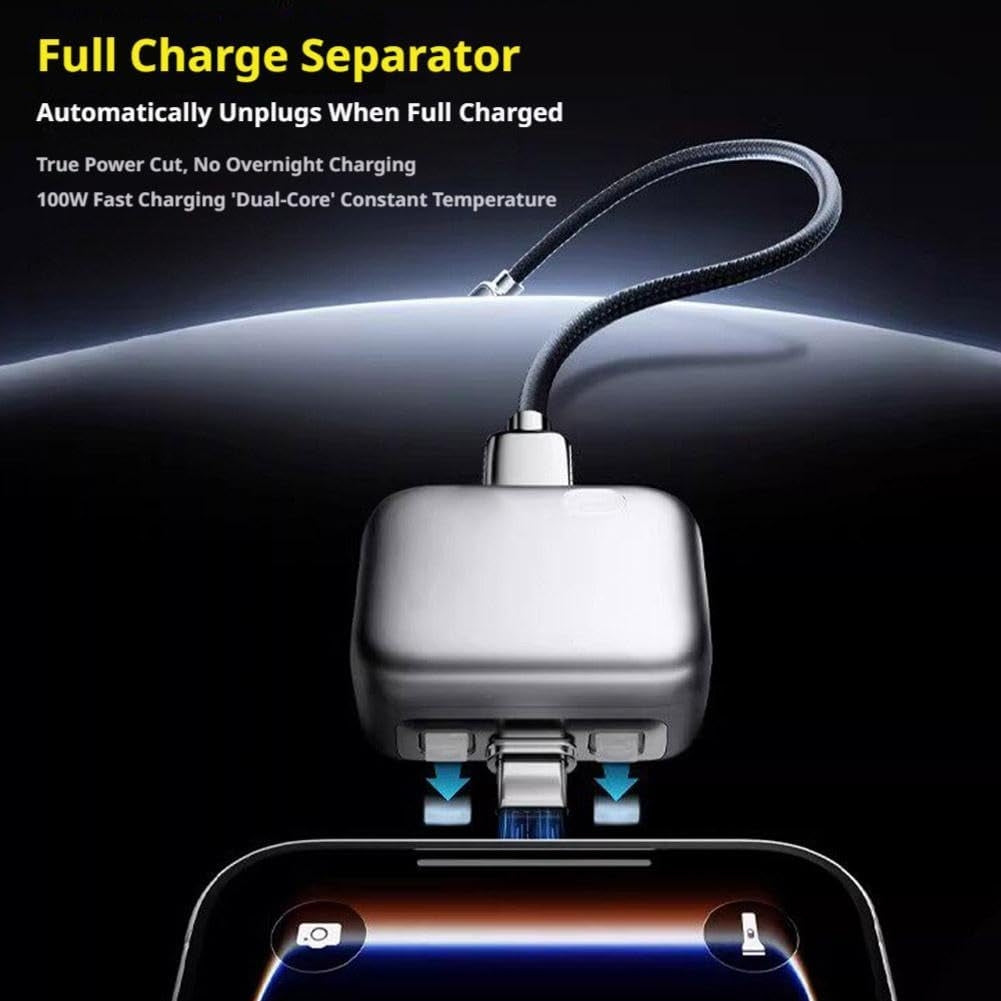 Cotitoc ™Smart Auto Stop Charging Adapter Auto Cut-Off Charger Protector with AI