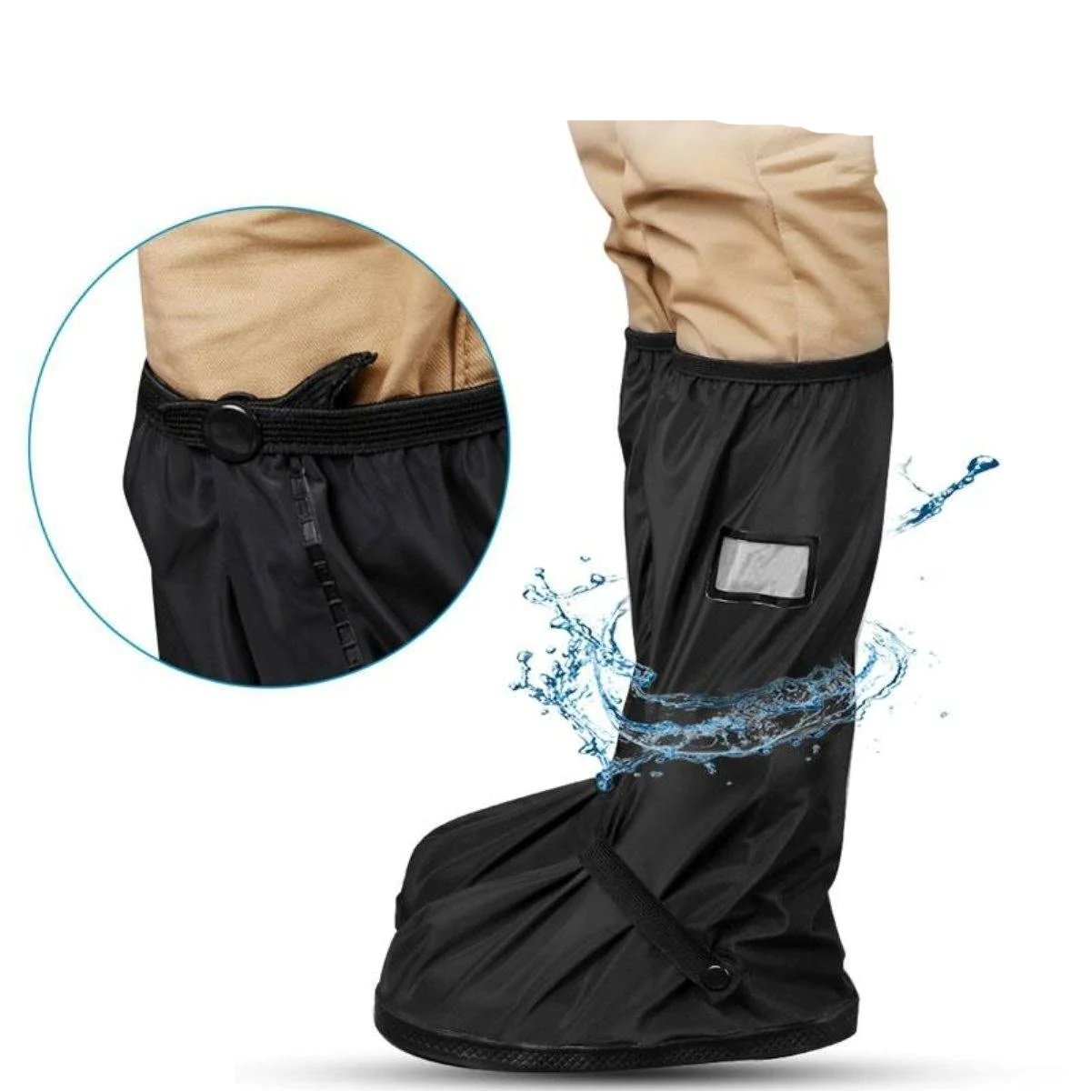 🔥Last Day 49% OFF-Waterproof Boot Covers - Waterproof Rain Boot Shoe Cover with Reflector