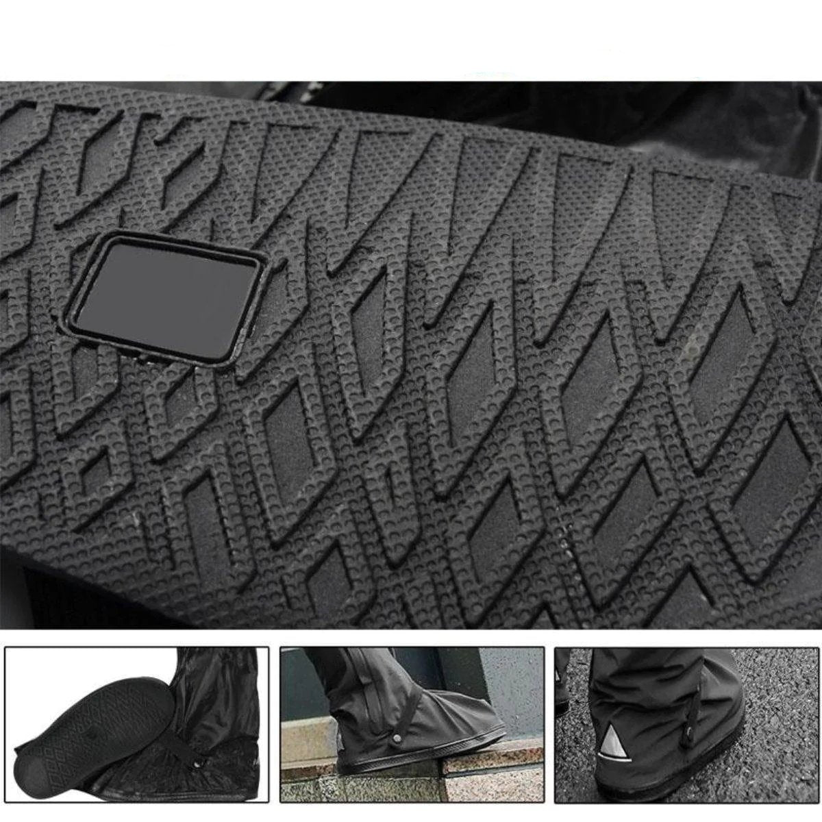 🔥Last Day 49% OFF-Waterproof Boot Covers - Waterproof Rain Boot Shoe Cover with Reflector